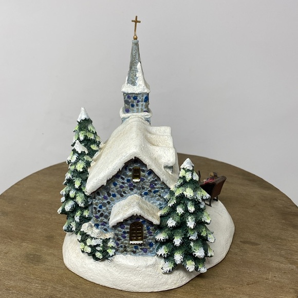 Thomas Kinkade Holiday Thomas Kinkaide Sunday Evening Sleigh Ride